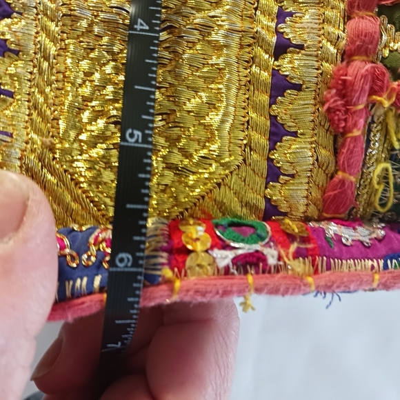 Womens Banjara Handbag Boho Embroidered Colorful Handmade Gypsy Large - Picture 11 of 15